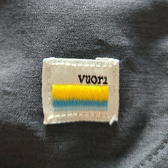 Vuori Men's Banks Short 8.5" - M Navy Striped - Picture 3 of 3